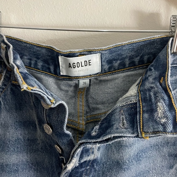 AGOLDE jean shorts size 26 - Picture 2 of 3
